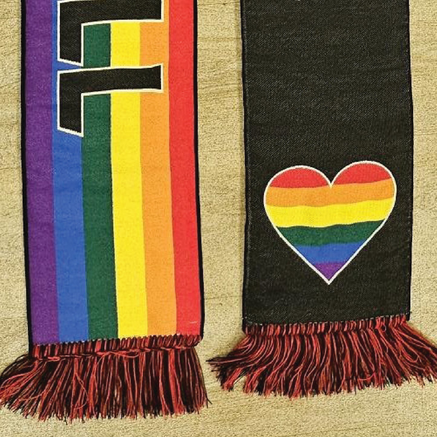 Y'All Means All / Love Is Love Rainbow Pride Scarf