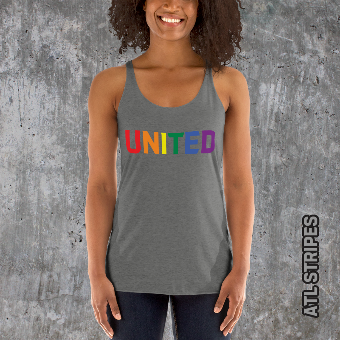 Rainbow United Tank Top