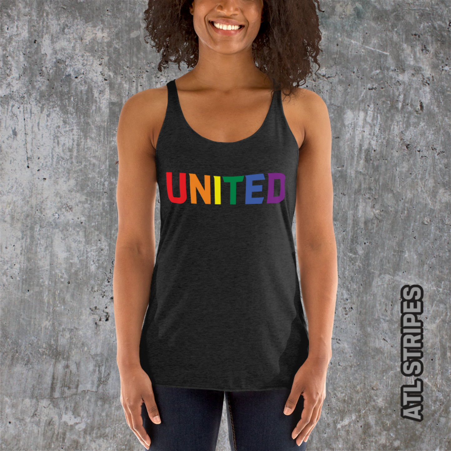 Rainbow United Tank Top