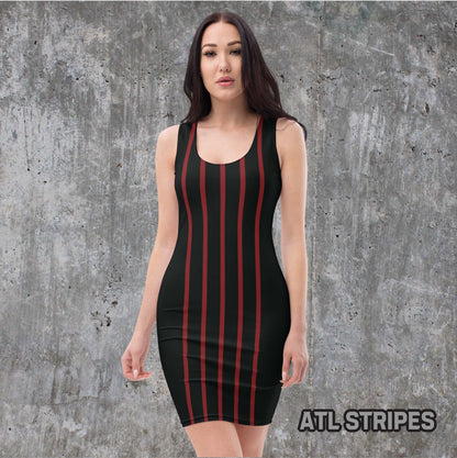 Five Stripes Fitted Dress – ATLStripes Five Stripes Fitted Dress – ATLStripes